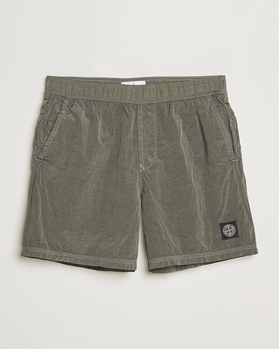 Homme | Maillots De Bain | Stone Island | Nylon Metal Econyl Swimshorts Military Green