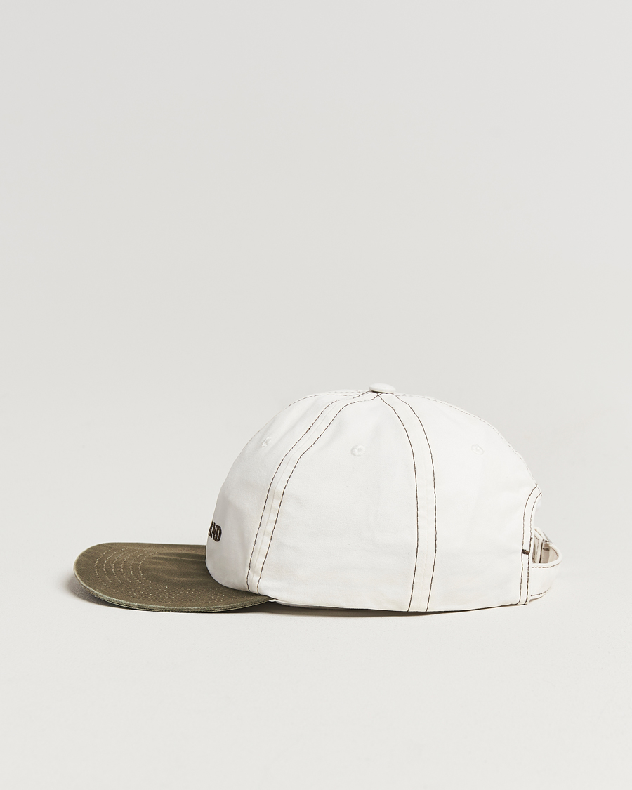 Homme | Stone Island Tela Resinata Block Colour Cap Military Green | Stone Island | Tela Resinata Block Colour Cap Military Green