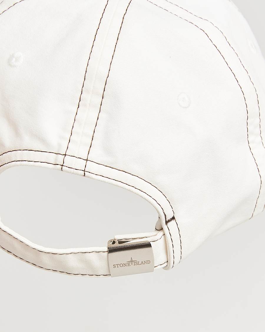 Homme | Stone Island Tela Resinata Block Colour Cap Military Green | Stone Island | Tela Resinata Block Colour Cap Military Green