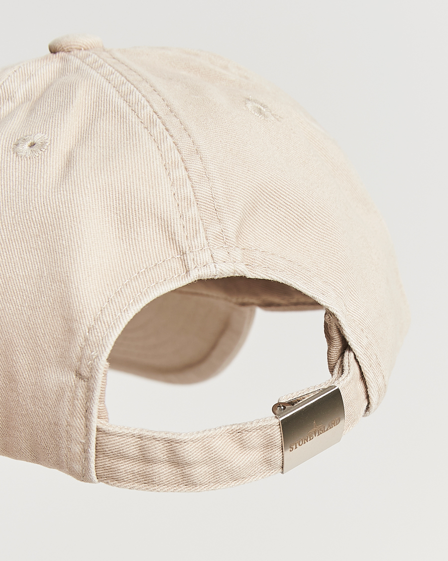 Homme | Stone Island Cotton Gabardine Cap Desert | Stone Island | Cotton Gabardine Cap Desert