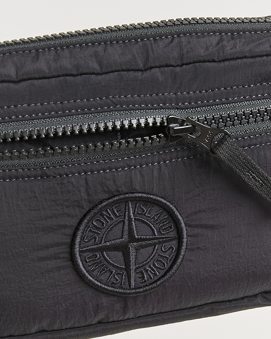 Homme | Stone Island Nylon Metal Pouch Black | Stone Island | Nylon Metal Pouch Black