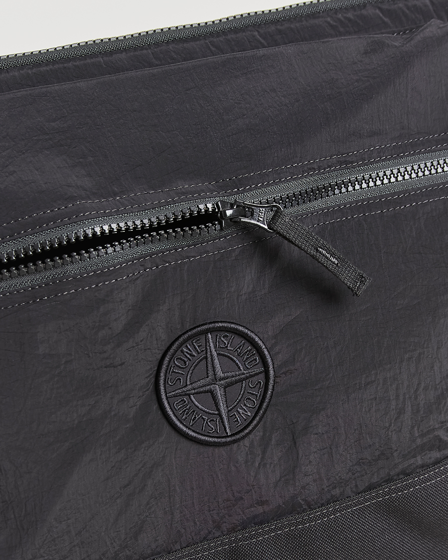 Homme | Stone Island Nylon Metal Pouch Portfolio Black | Stone Island | Nylon Metal Pouch Portfolio Black