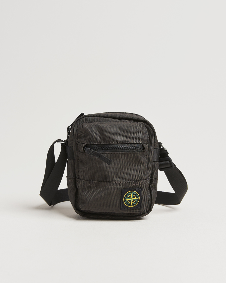 Homme | Stone Island Cordura Cross Body Bag Lead Grey | Stone Island | Cordura Cross Body Bag Lead Grey
