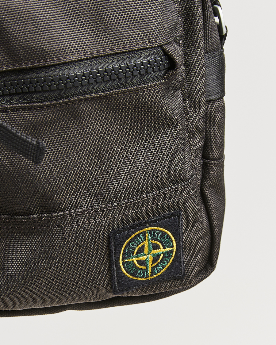 Homme | Stone Island Cordura Cross Body Bag Lead Grey | Stone Island | Cordura Cross Body Bag Lead Grey