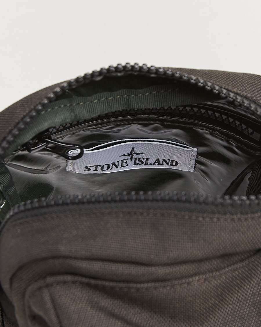 Homme | Stone Island Cordura Cross Body Bag Lead Grey | Stone Island | Cordura Cross Body Bag Lead Grey