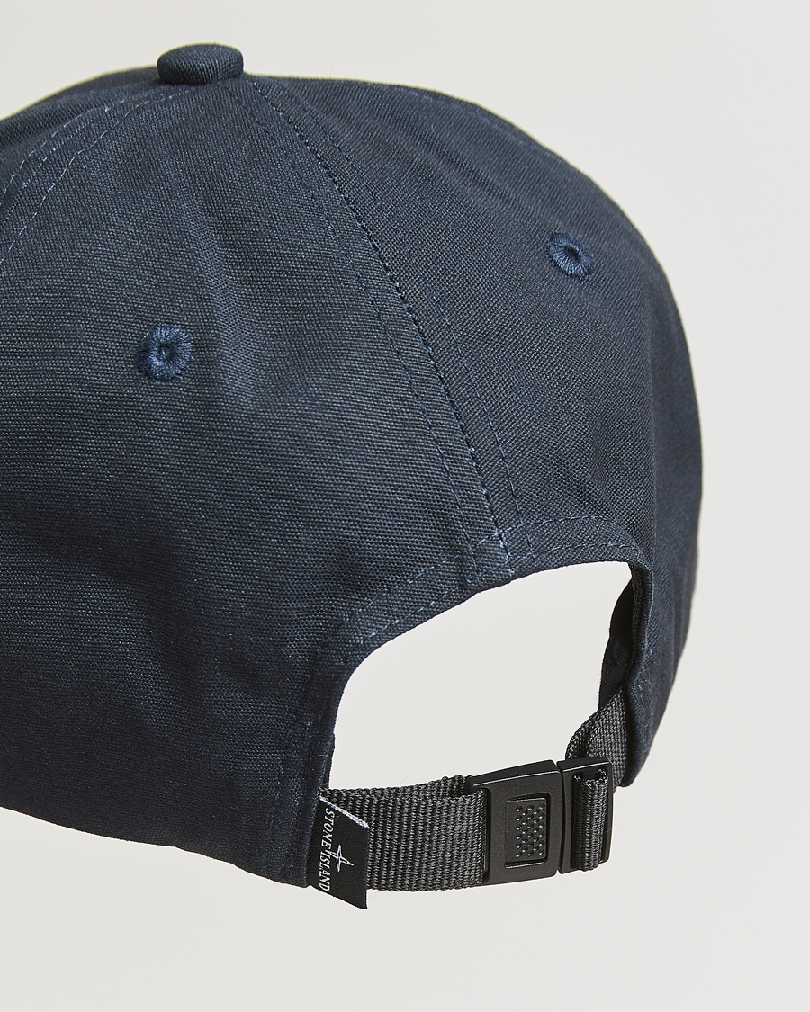Homme | Stone Island Classic Cotton Cap Navy Blue | Stone Island | Classic Cotton Cap Navy Blue