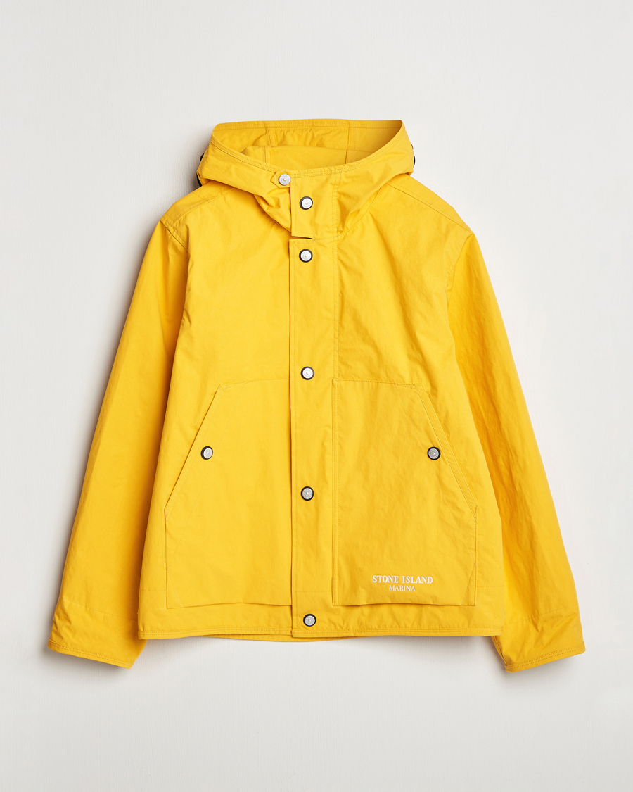 Homme | Manteaux Et Vestes | Stone Island | Marina Aluminum Tela Jacket Ochre
