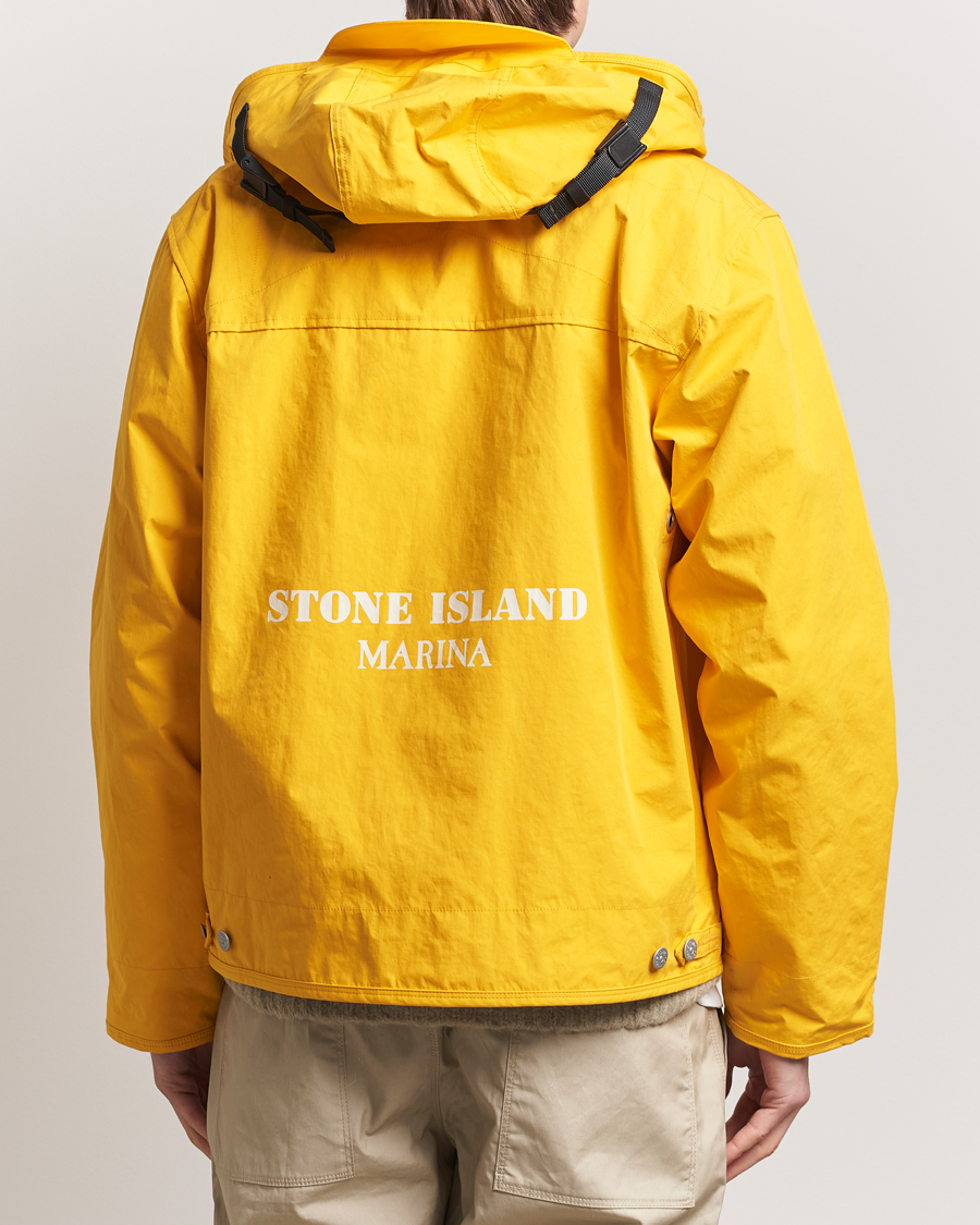 Homme | Manteaux Et Vestes | Stone Island | Marina Aluminum Tela Jacket Ochre