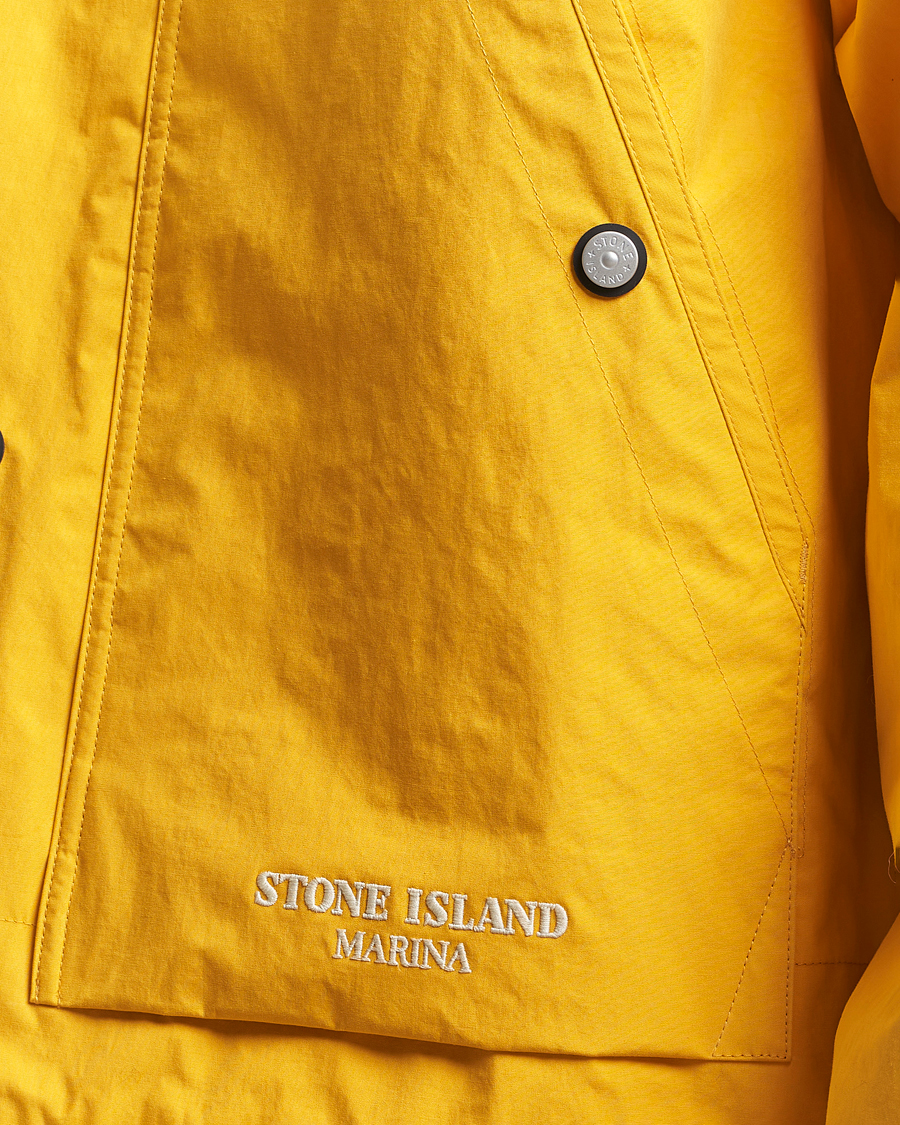 Homme | Manteaux Et Vestes | Stone Island | Marina Aluminum Tela Jacket Ochre