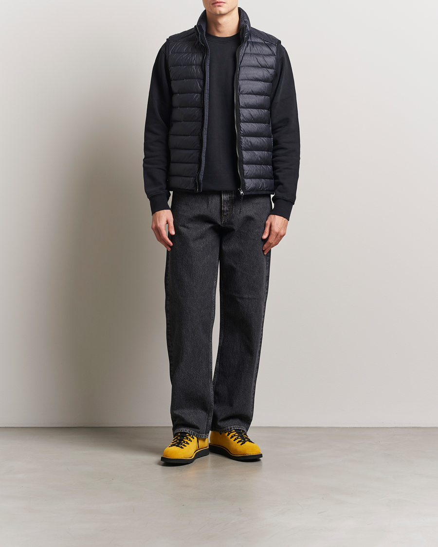 Homme | Manteaux Et Vestes | Stone Island | Nylon Down Vest Navy Blue