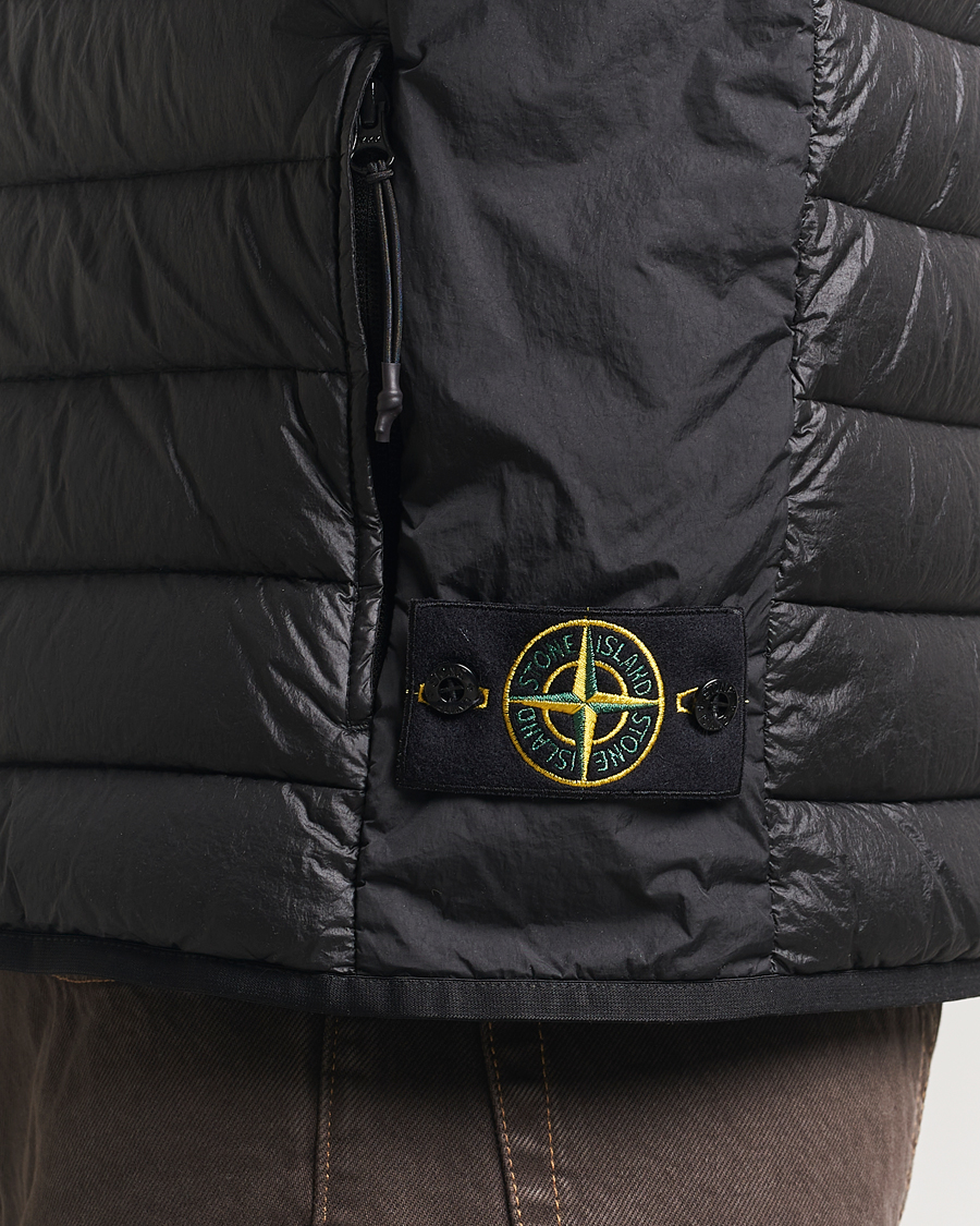 Homme | Manteaux Et Vestes | Stone Island | Nylon Down Vest Black