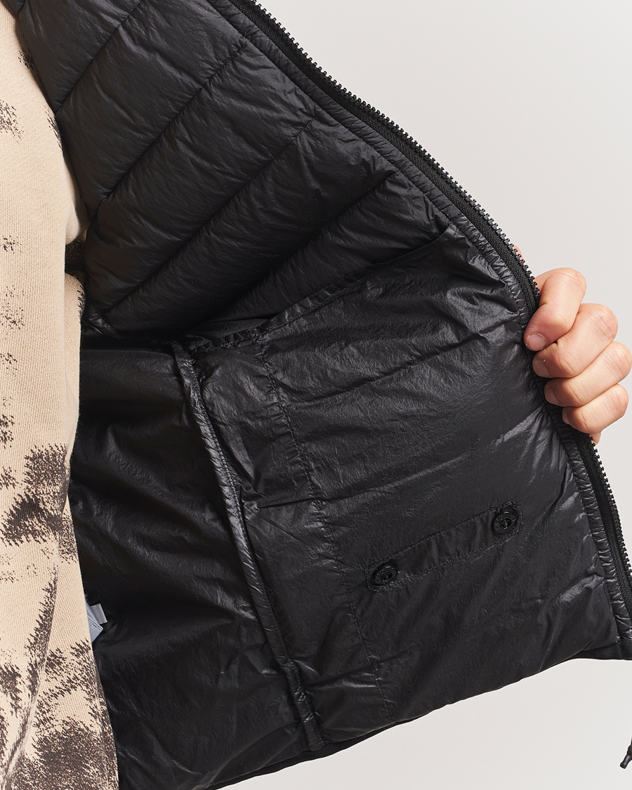 Homme | Manteaux Et Vestes | Stone Island | Nylon Down Vest Black