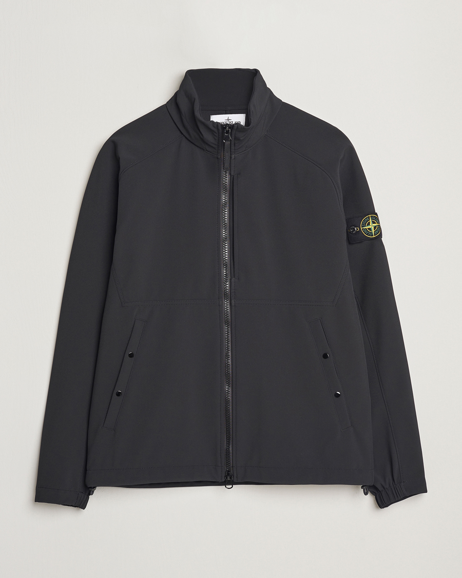 Homme | Manteaux Et Vestes | Stone Island | Soft Shell Jacket Black