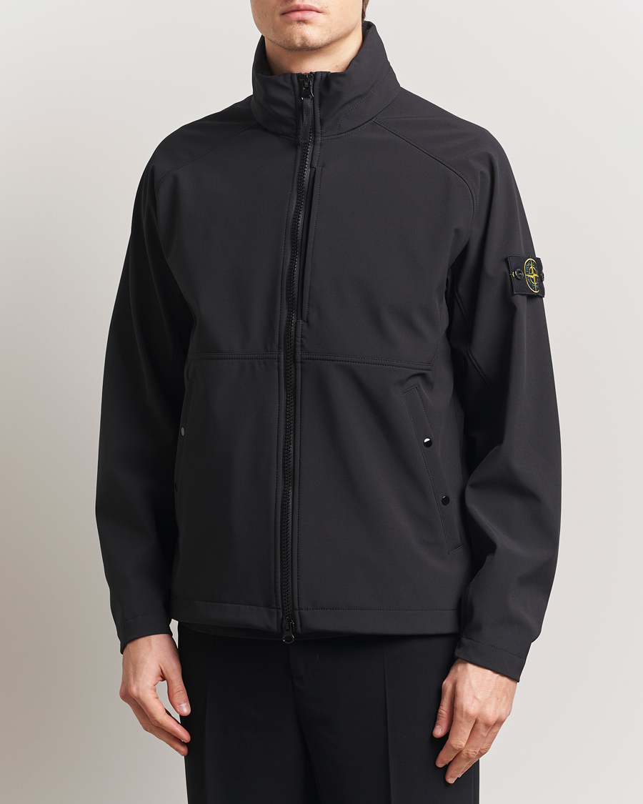 Homme | Manteaux Et Vestes | Stone Island | Soft Shell Jacket Black