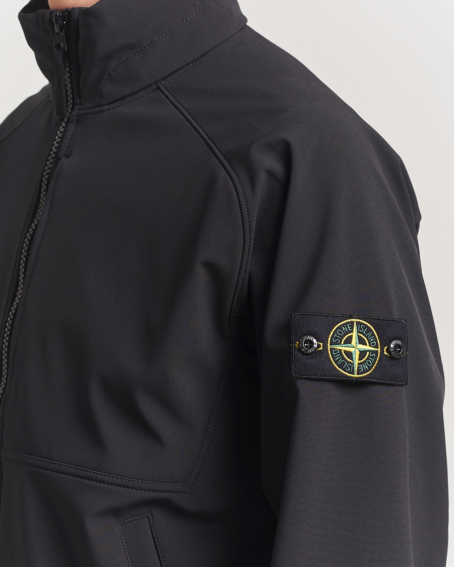 Homme | Manteaux Et Vestes | Stone Island | Soft Shell Jacket Black