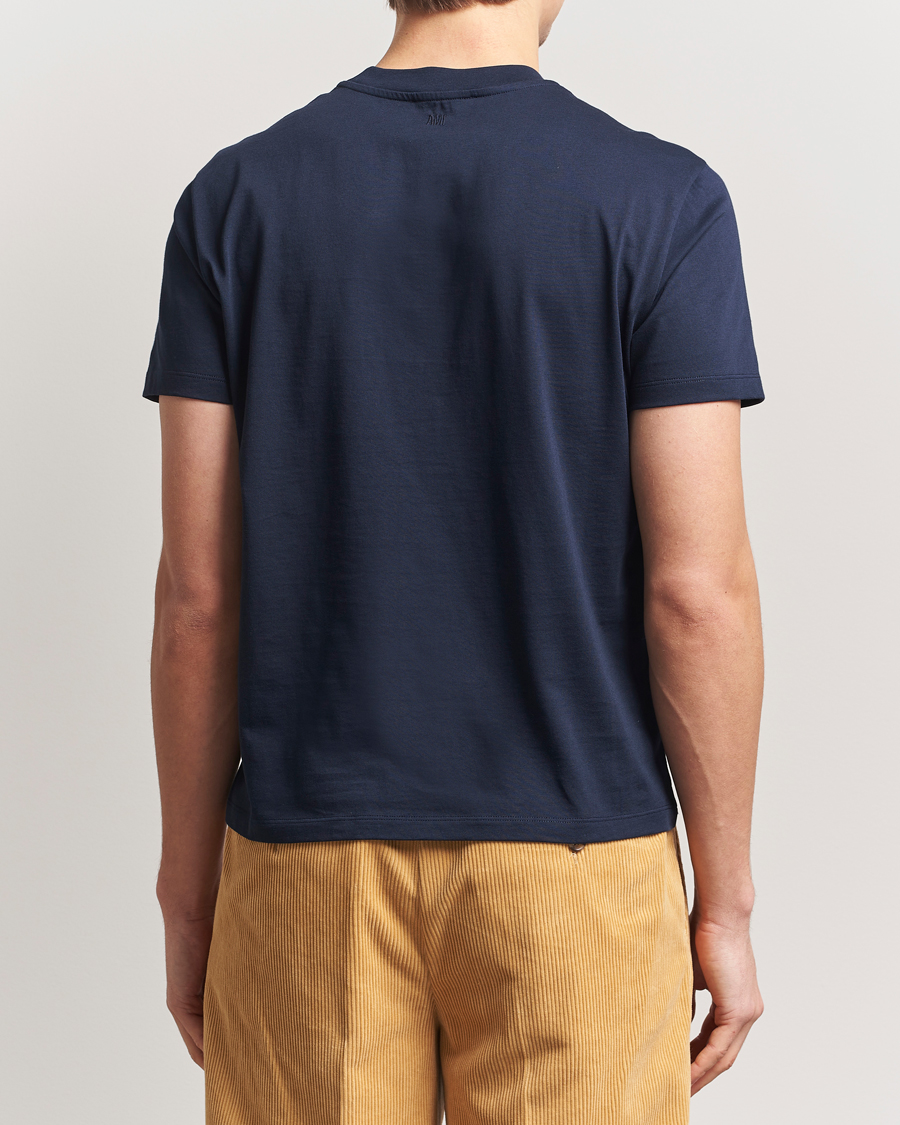 Homme | T-shirts | AMI | Heart Logo T-Shirt Night Blue