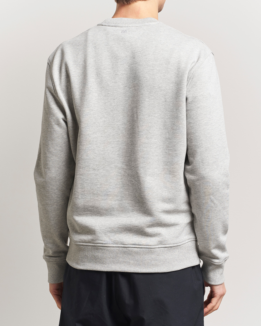 Homme | Pulls Et Tricots | AMI | Heart Logo Sweatshirt Heather Ash Grey