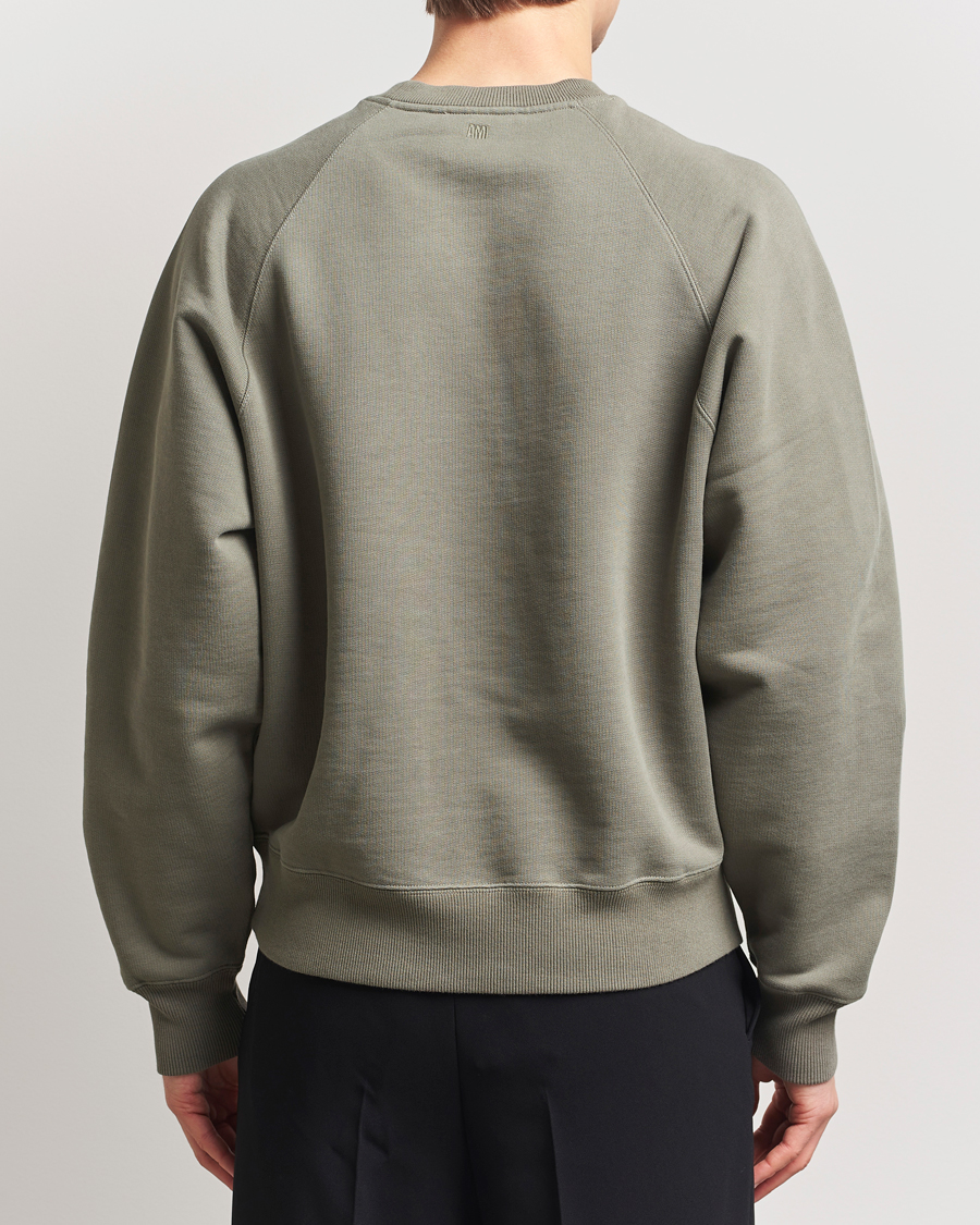 Homme | Pulls Et Tricots | AMI | Tonal Heart Logo Sweatshirt Smoke Grey