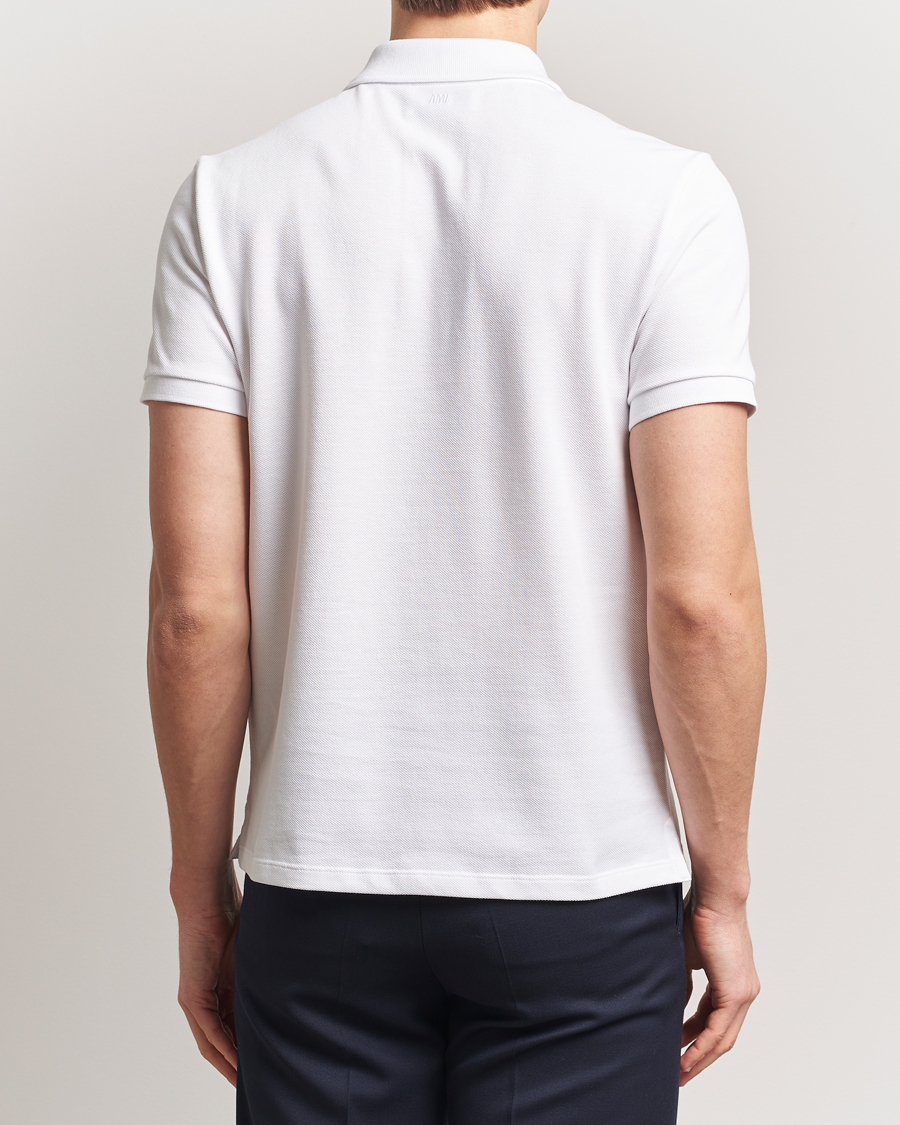 Homme | Polos | AMI | Heart Logo Polo White