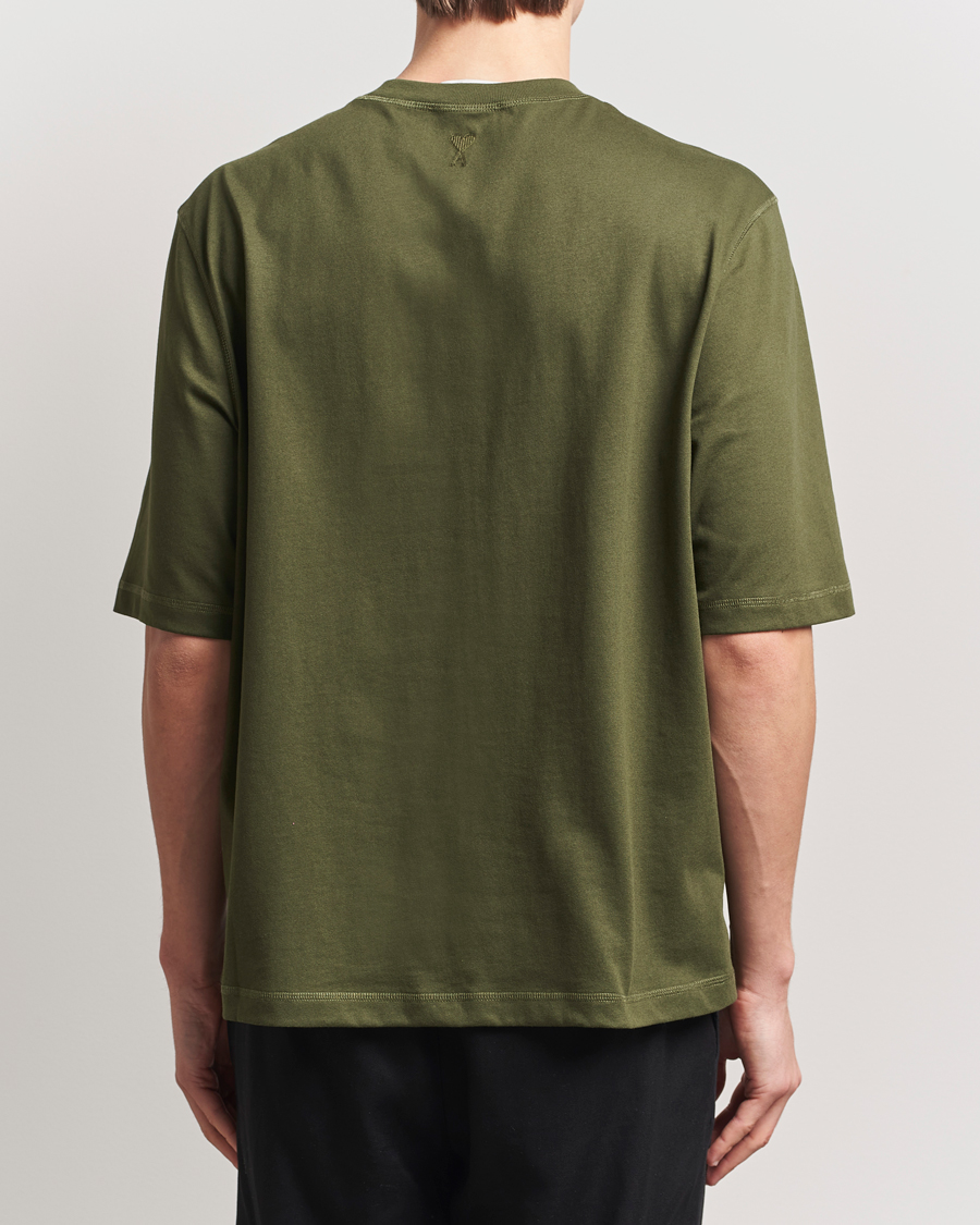 Homme | T-shirts | AMI | Logo T-Shirt Loden