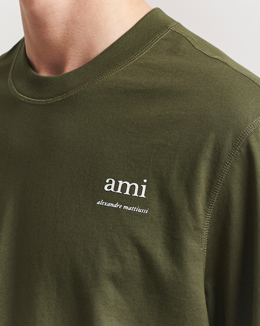 Homme | T-shirts | AMI | Logo T-Shirt Loden