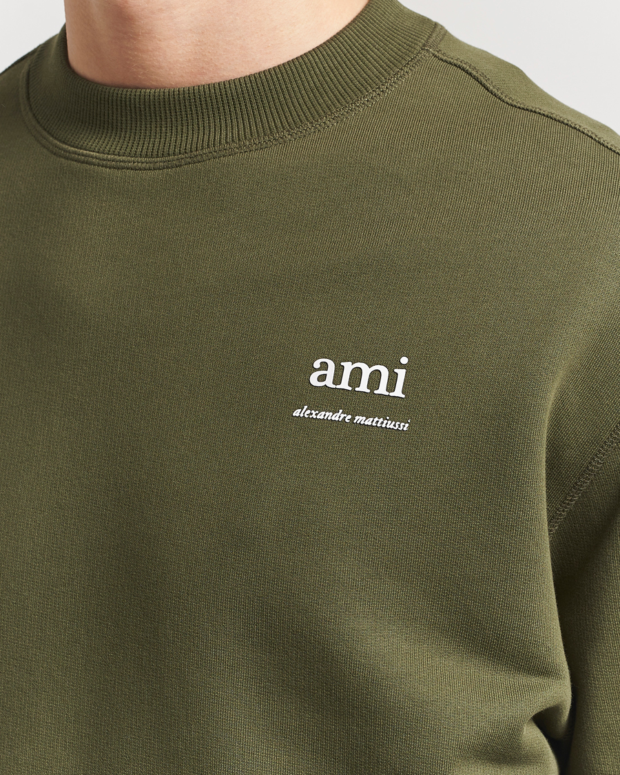 Homme | Pulls Et Tricots | AMI | Logo Sweatshirt Loden