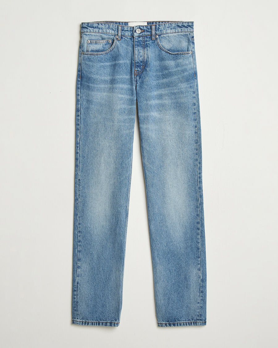 Homme | Jeans | AMI | Classic Fit Jeans Used Blue