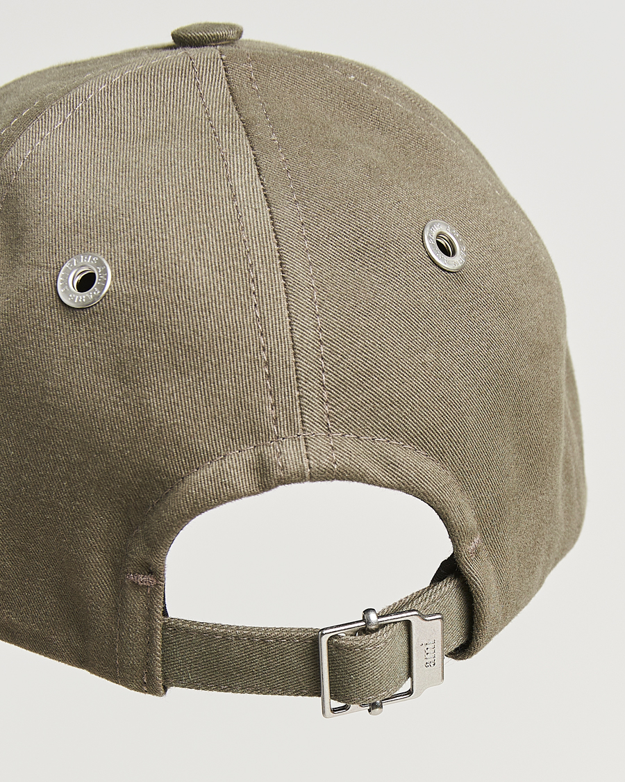 Homme | AMI Heart Logo Cap Smoke Grey | AMI | Heart Logo Cap Smoke Grey