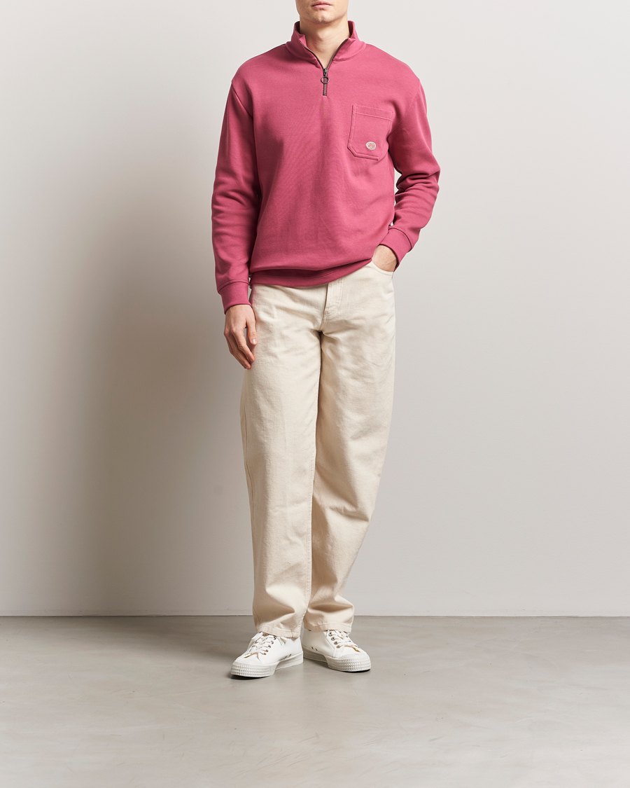 Homme | Pulls Et Tricots | Armor-lux | Camionneur Cotton Half Zip Sweater Malaga