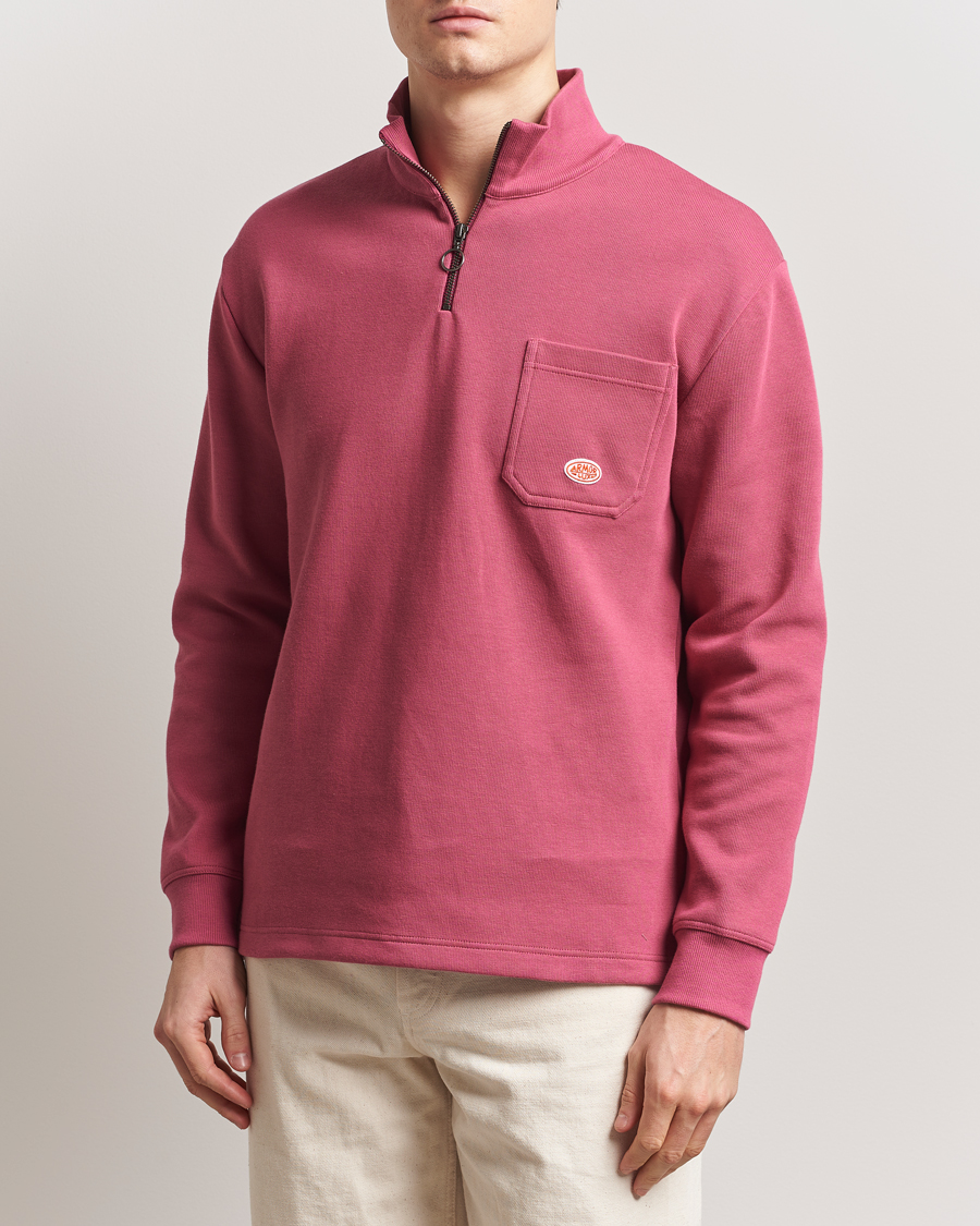 Homme | Pulls Et Tricots | Armor-lux | Camionneur Cotton Half Zip Sweater Malaga