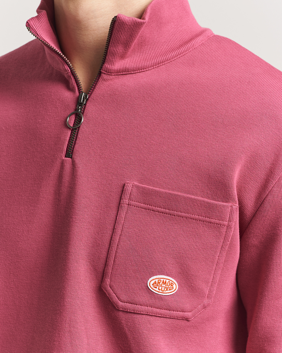 Homme | Pulls Et Tricots | Armor-lux | Camionneur Cotton Half Zip Sweater Malaga