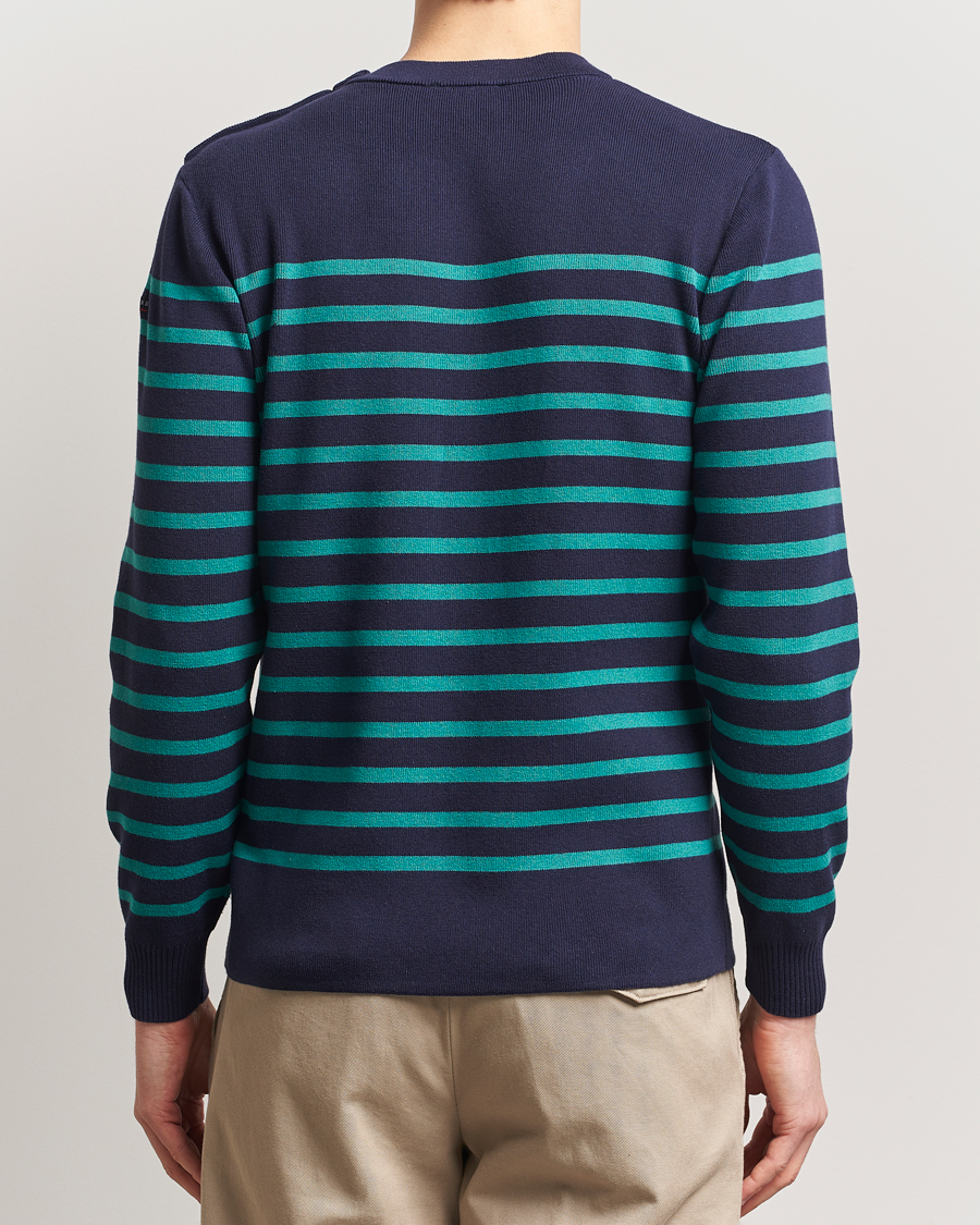 Homme | Pulls Et Tricots | Armor-lux | Groix Striped Sweater Navy/Deep Jungle
