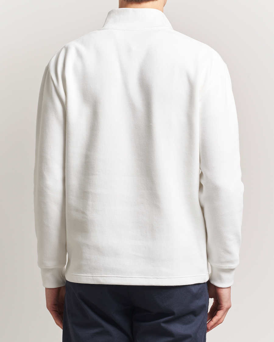 Homme | Pulls Et Tricots | Armor-lux | Camionneur Cotton Half Zip Sweater Milk