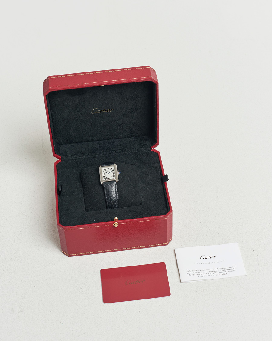 Homme | Cartier Pre-Owned Tank Solo | Cartier Pre-Owned | Tank Solo