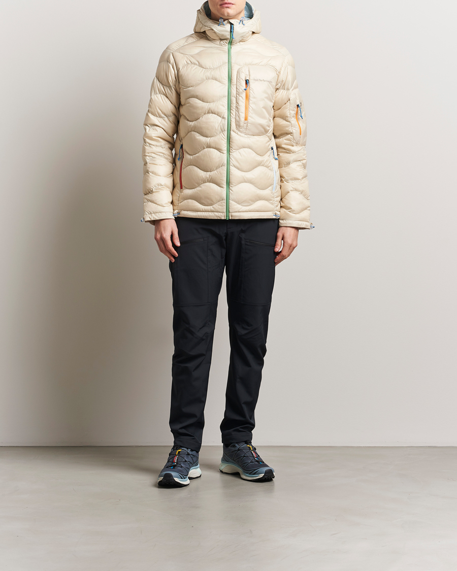 Homme | Manteaux Et Vestes | Peak Performance | Helium Utility Down Hooded Jacket Sand Fog