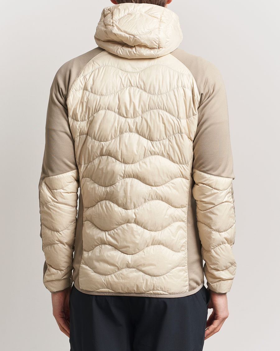 Homme | Manteaux Et Vestes | Peak Performance | Helium Down Hooded Hybrid Jacket Sand Fog