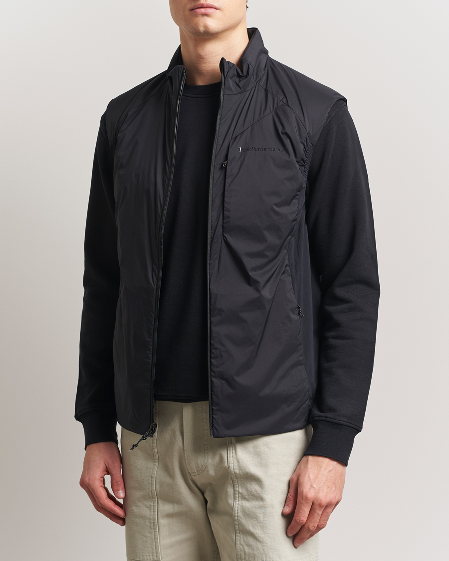 Homme | Manteaux Et Vestes | Peak Performance | Freelight Reversible Vest Black