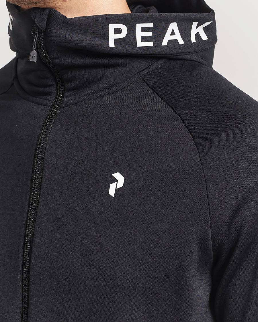 Homme | Pulls Et Tricots | Peak Performance | Rider Hooded Full Zip Black