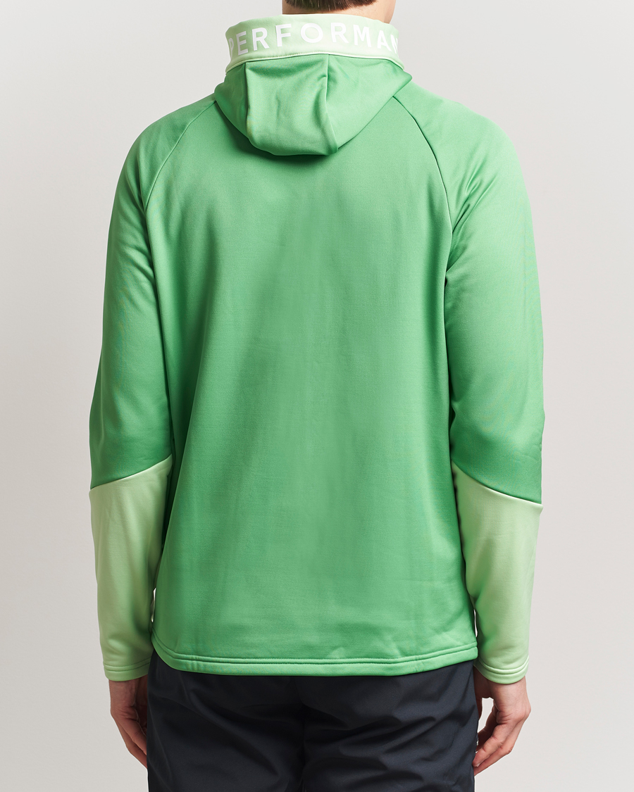 Homme | Pulls Et Tricots | Peak Performance | Rider Hooded Full Zip Peppermint/Vivid Green