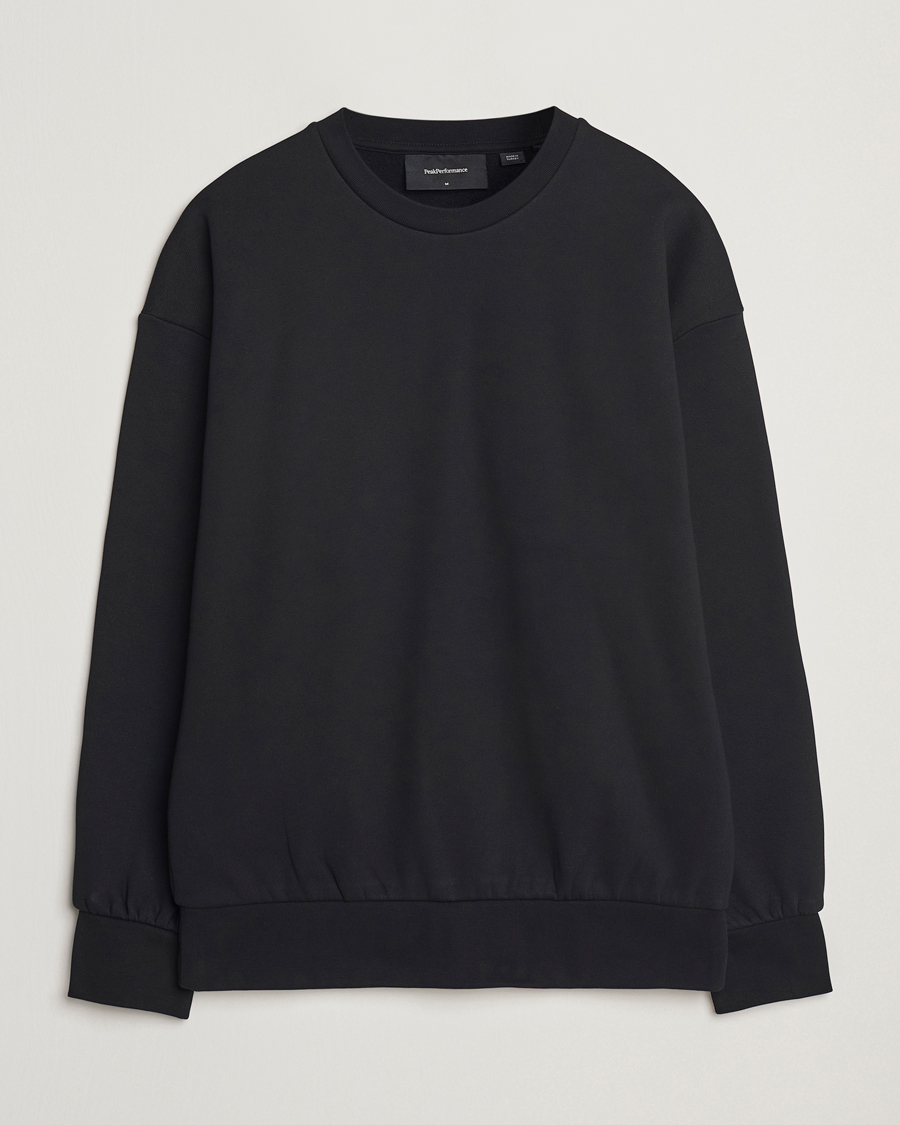 Homme | Pulls Et Tricots | Peak Performance | Original Stomp Crew Neck Sweatshirt Black