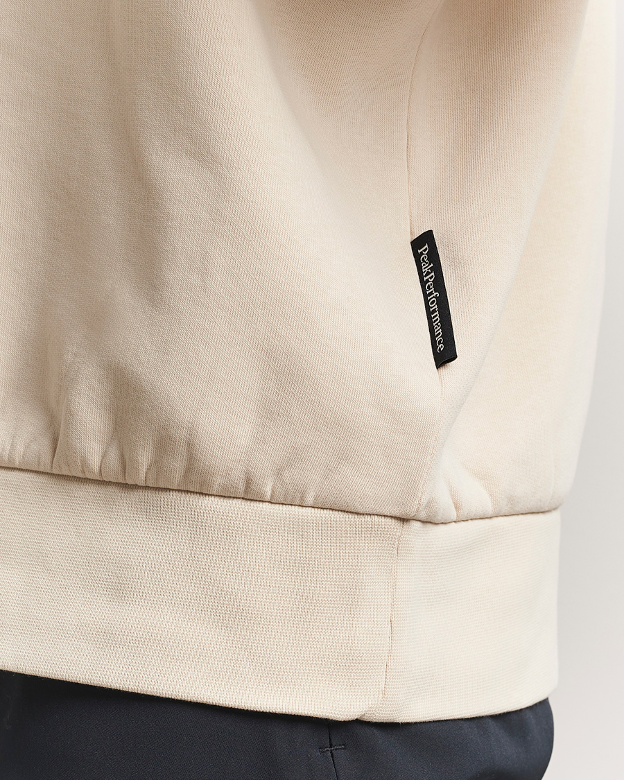 Homme | Pulls Et Tricots | Peak Performance | Original Stomp Crew Neck Sweatshirt Sand Fog