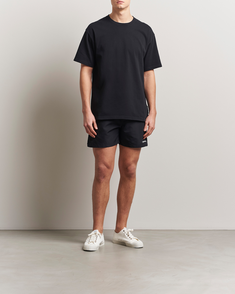 Homme | T-shirts | Peak Performance | Heavy Cotton Crew Neck T-Shirt Black