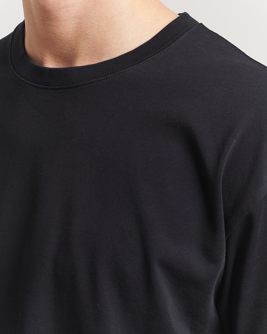 Homme | T-shirts | Peak Performance | Heavy Cotton Crew Neck T-Shirt Black