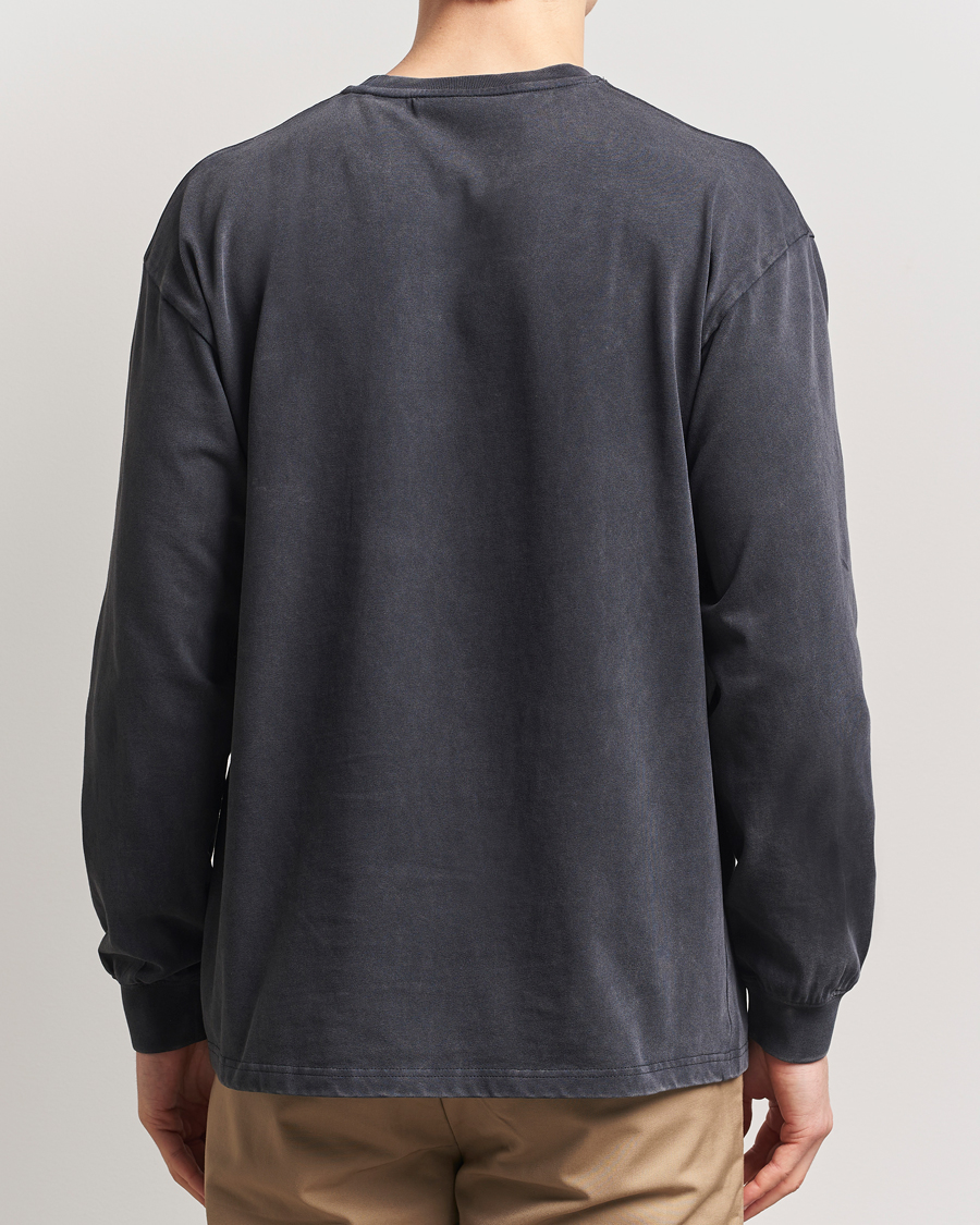 Homme | T-shirts | Peak Performance | Graphic Long Sleeve T-Shirt Black