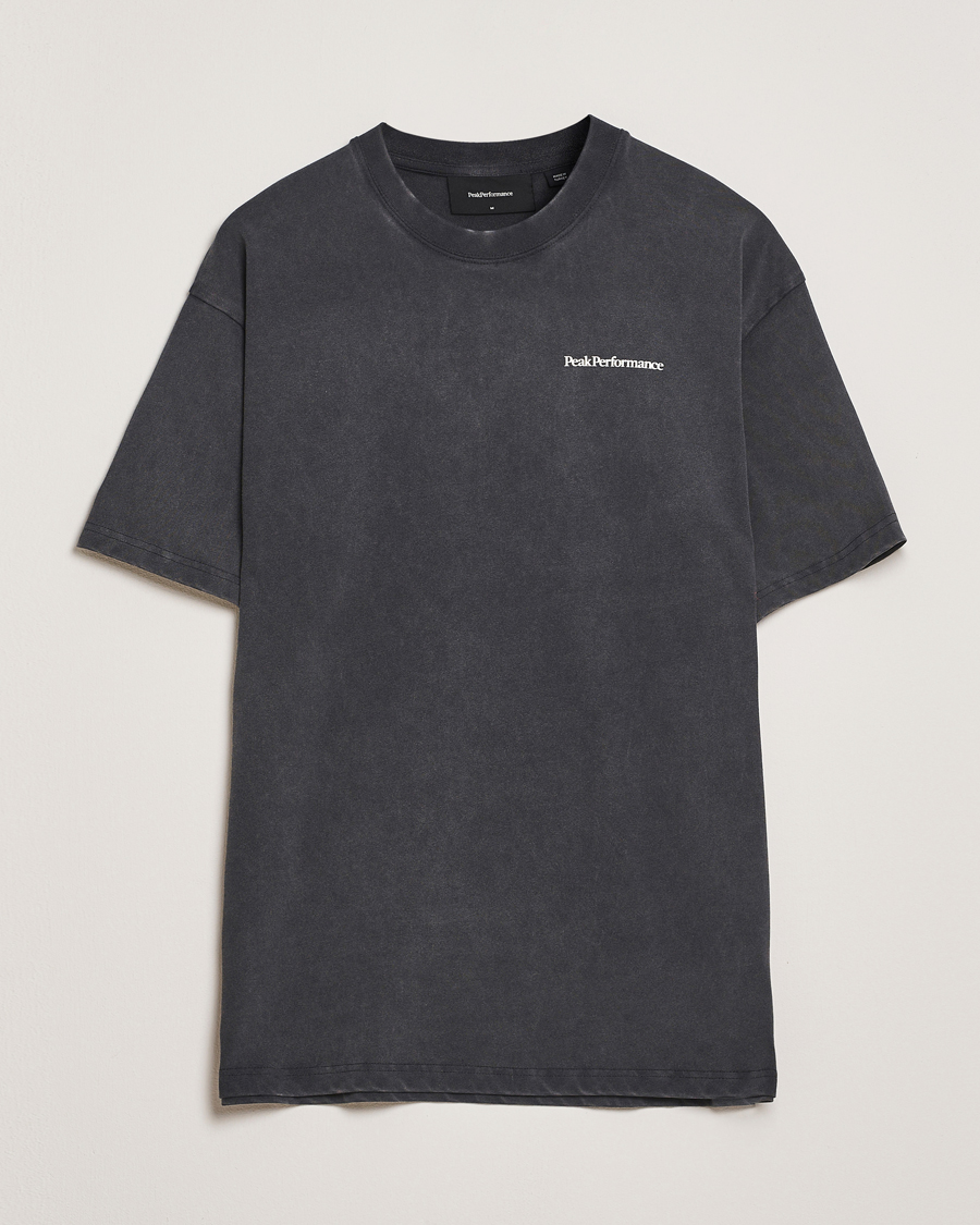 Homme | T-shirts | Peak Performance | Graphic Crew Neck T-Shirt Black