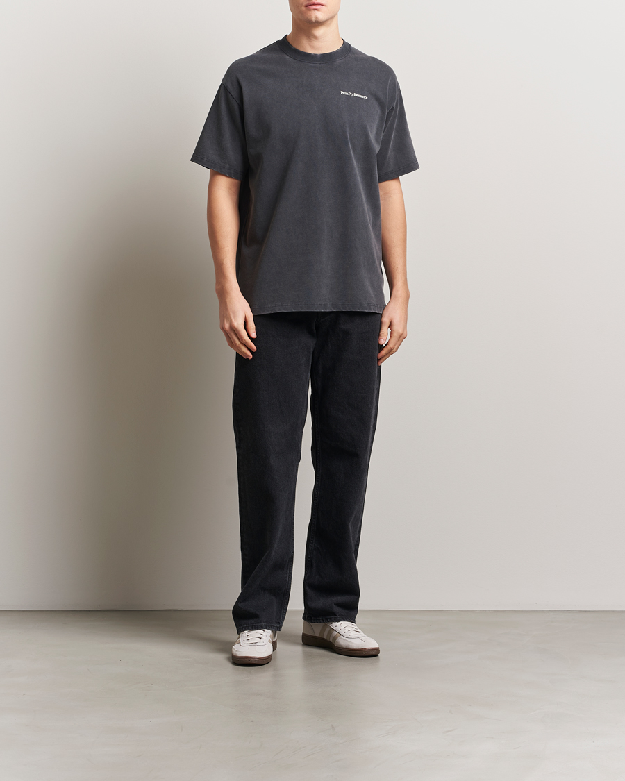 Homme | T-shirts | Peak Performance | Graphic Crew Neck T-Shirt Black