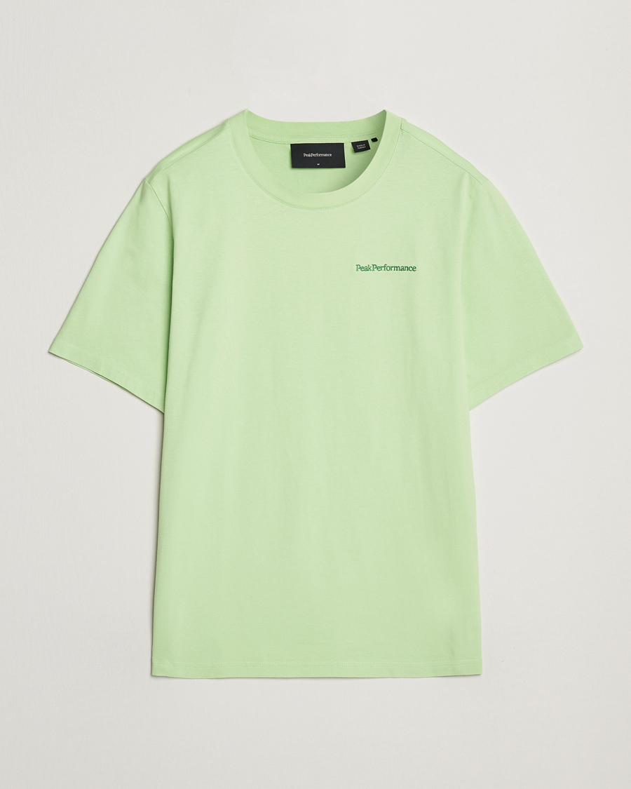 Homme | T-shirts | Peak Performance | Original Crew Neck T-Shirt Vivid Green