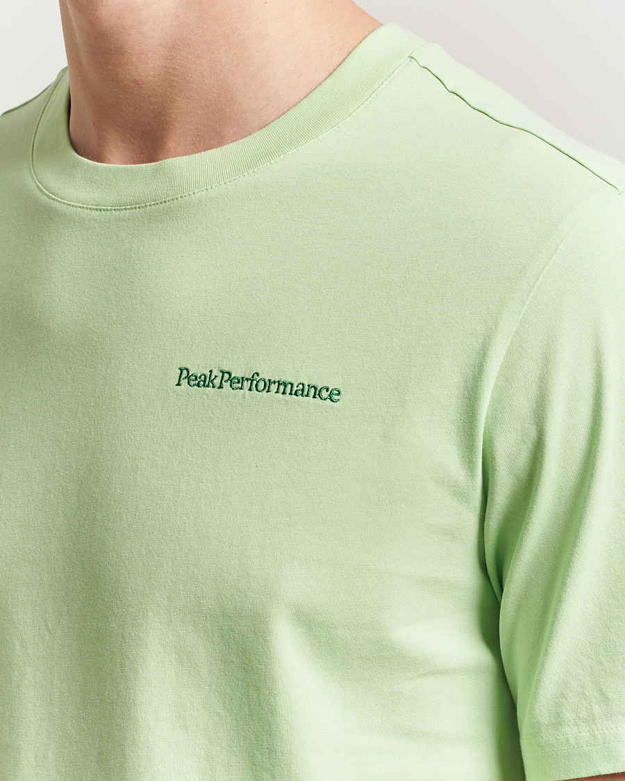 Homme | T-shirts | Peak Performance | Original Crew Neck T-Shirt Vivid Green
