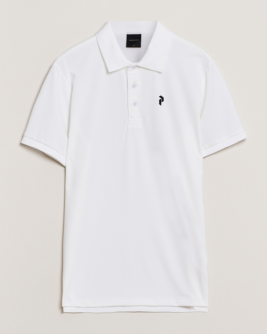 Homme | Polos | Peak Performance | Vespar Performance Polo White