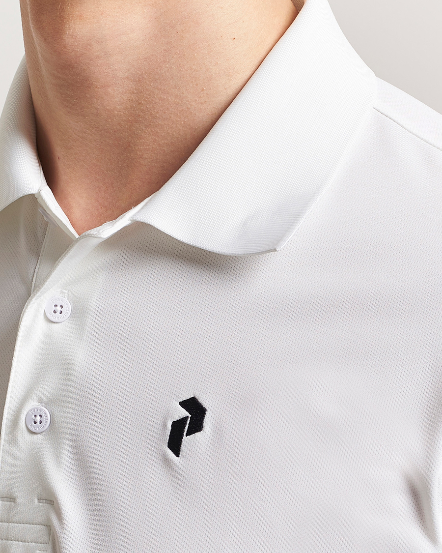 Homme | Polos | Peak Performance | Vespar Performance Polo White